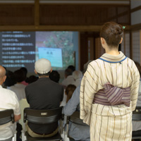 越前手漉き襖紙・本鳥の子　in 四天王寺・客殿
